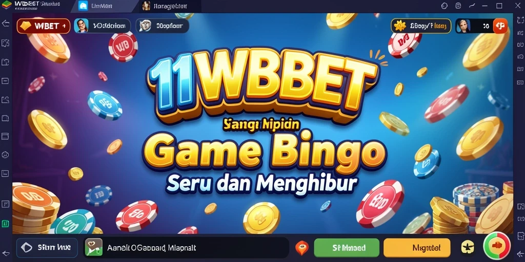 Tampilan menarik dari grafik gameplay Bingo 11WBET.
