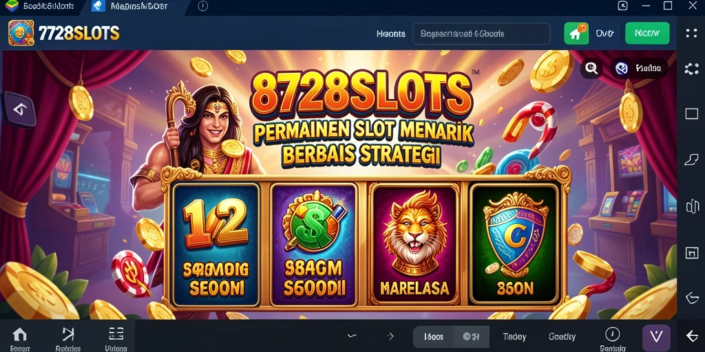 Tampilan gameplay seru dan strategis di 8728SLOTS.