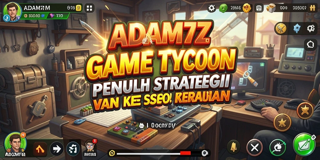 Tampilan gameplay Tycoon yang seru dan penuh tantangan di ADAM77.