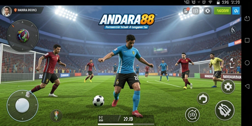 Tampilan gameplay ANDARA88 yang dinamis dan penuh aksi.