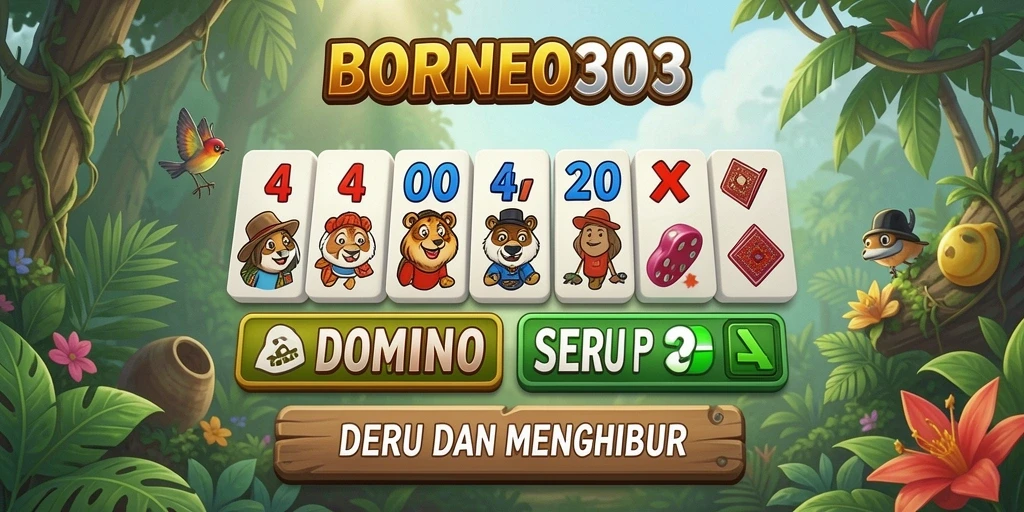 Tampilan gameplay menarik dari BORNEO303 yang menggugah selera bermain.