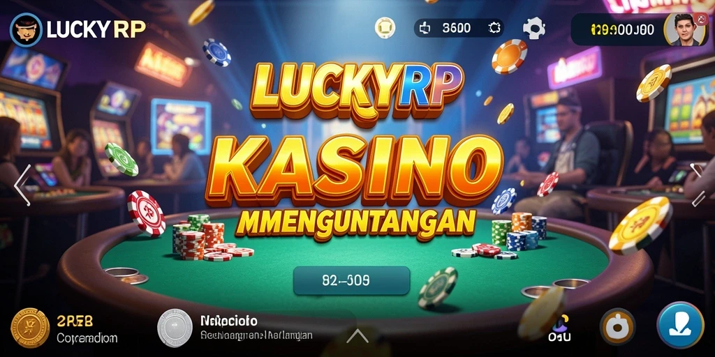 Tampilan gameplay LUCKYRP yang menegangkan dan menarik.