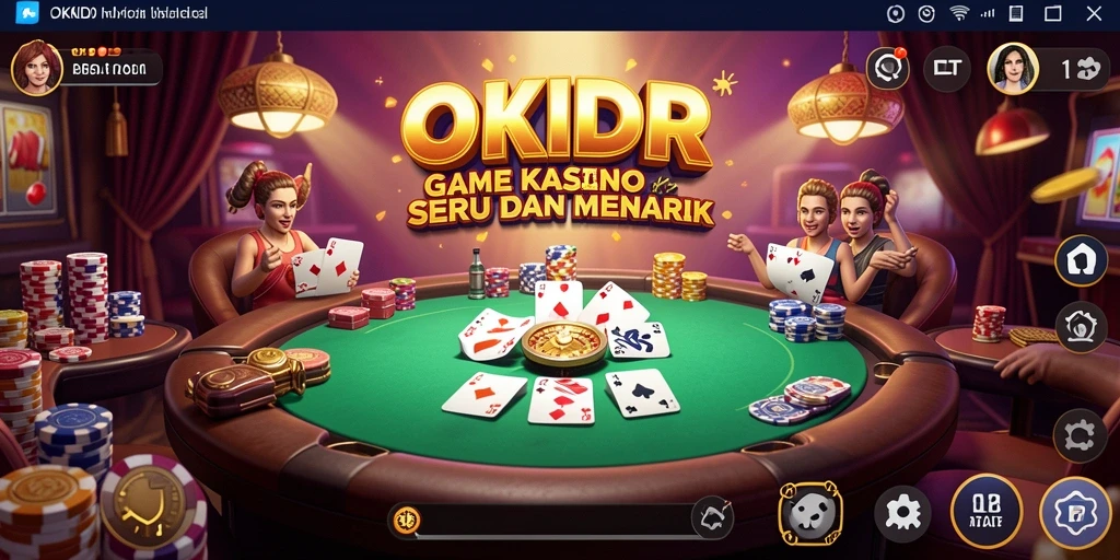 Gameplay seru dari OKIDR dengan grafik menawan.