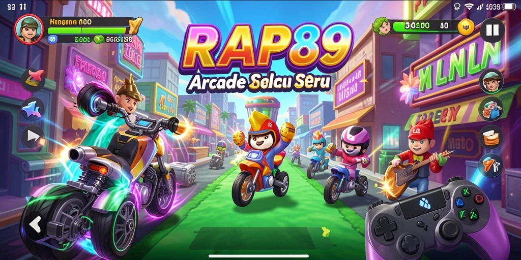 Screenshot gameplay RAP89 yang menampilkan aksi seru dan grafis menarik.