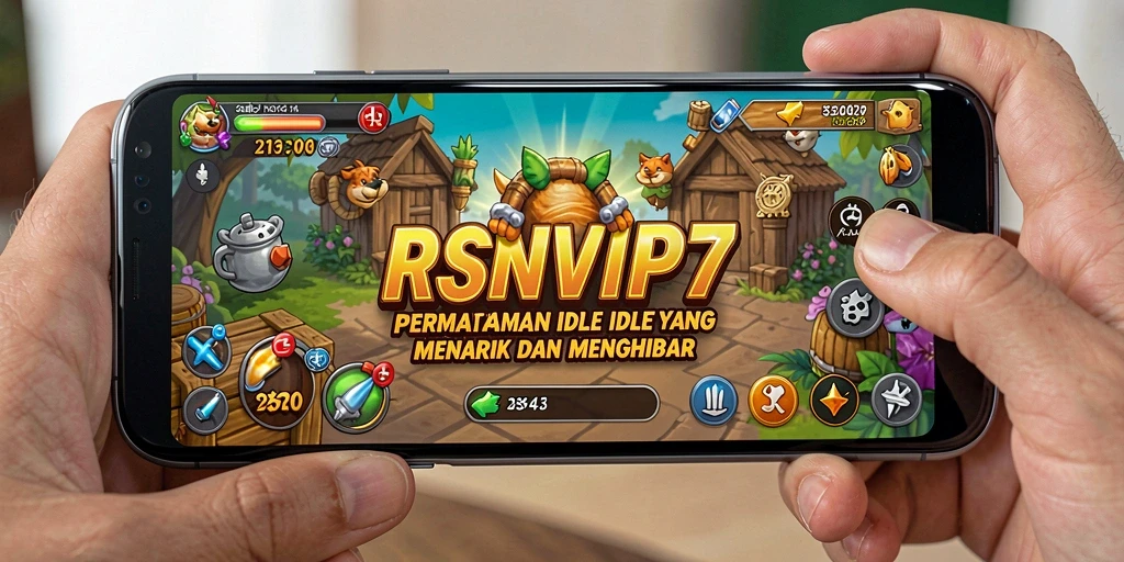 Screenshot gameplay RSNVIP7 menampilkan usaha yang berkembang.